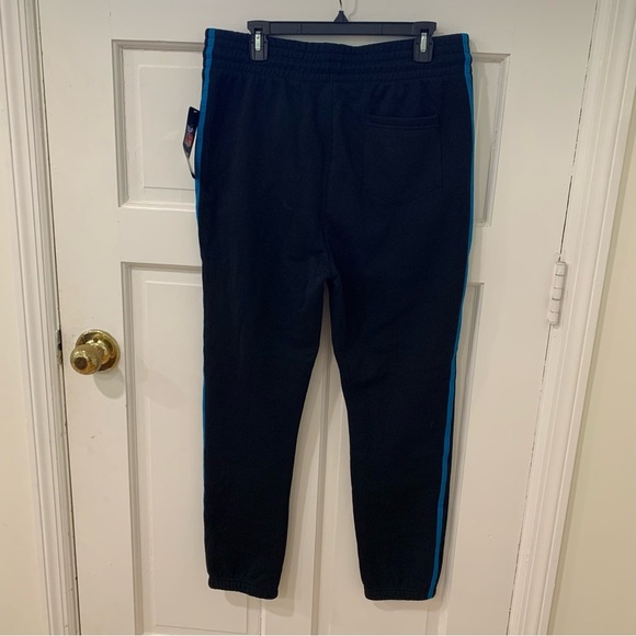 Men’s Ultra Game NFL Panthers Fleece Lined Sweatpants Joggers Size Large - Picture 8 of 16